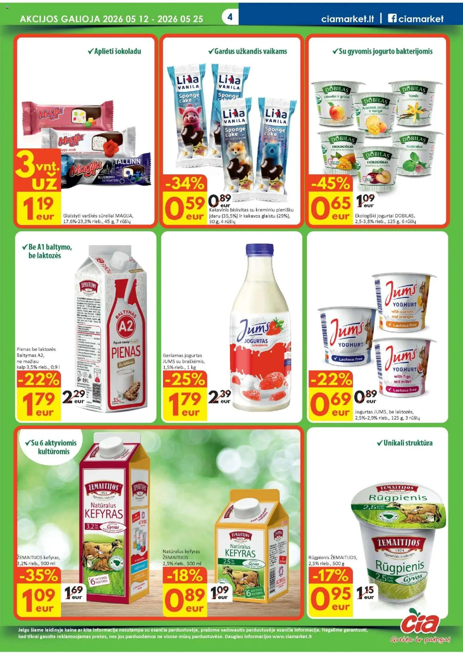 ČIA MARKET akcijos nuo 12.05.2026 | Puslapis: 4
