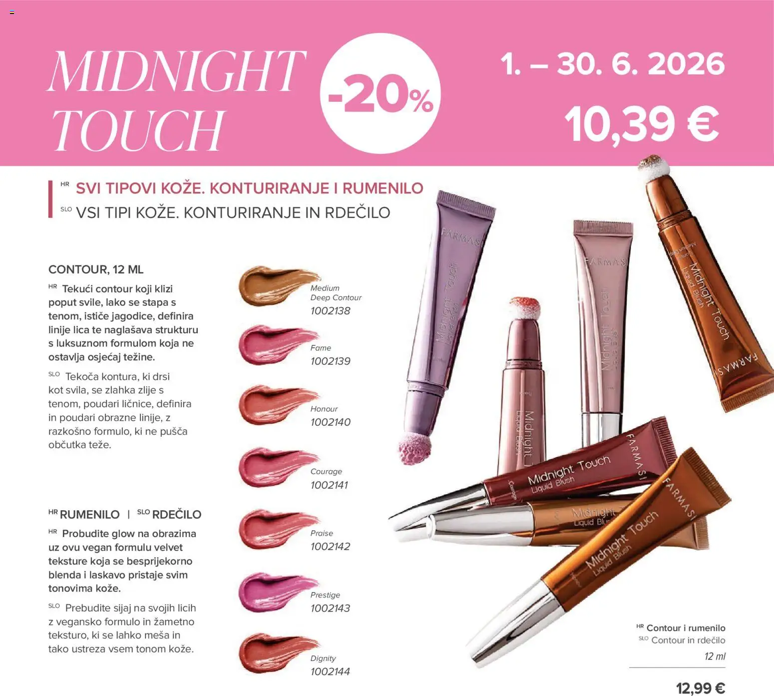 Farmasi katalog | vrijedi od 01.05.2026 | Stranica: 15 | Proizvodi: Rumenilo