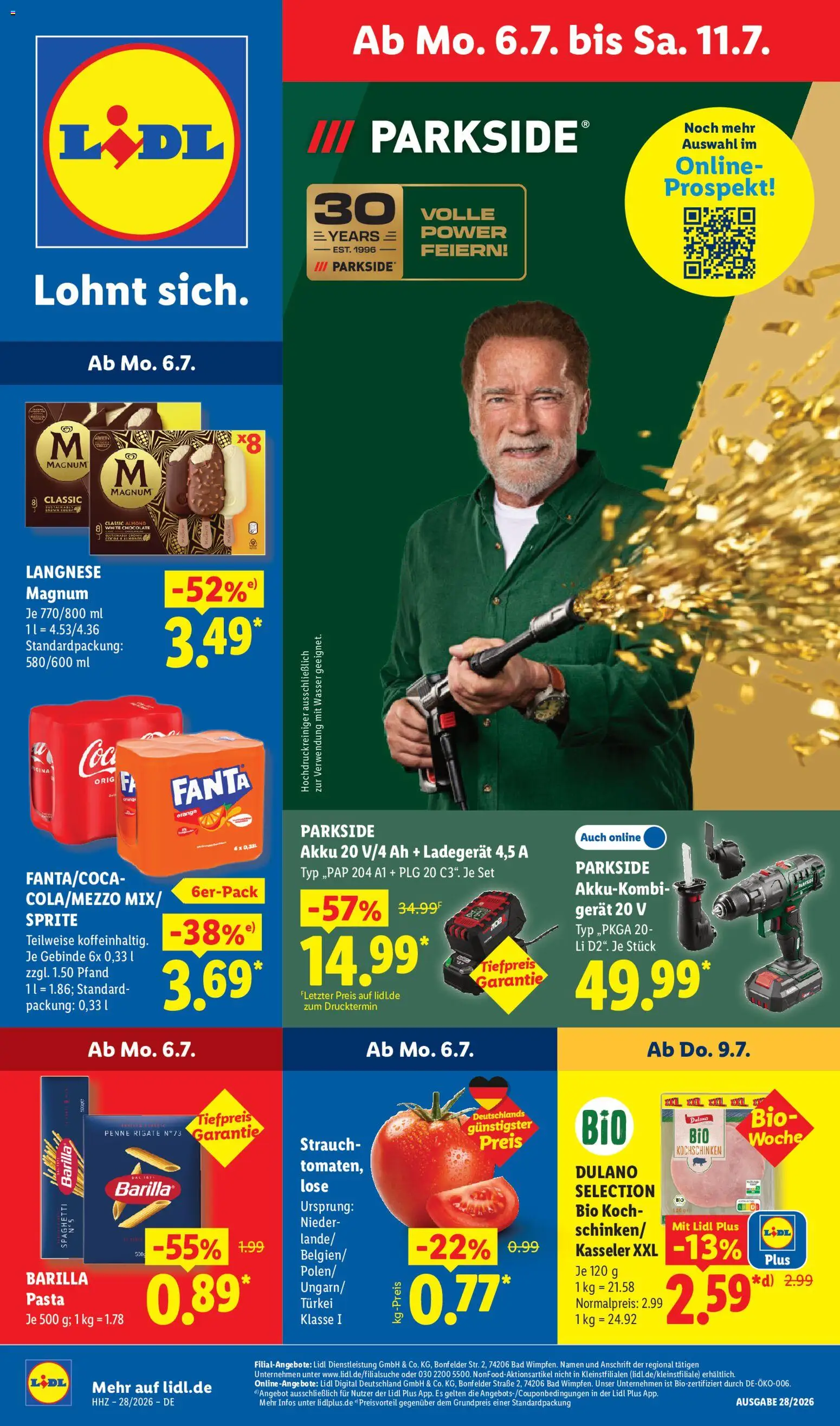 Lidl Prospekt – gültig ab 06.07.2026 | Seite: 1