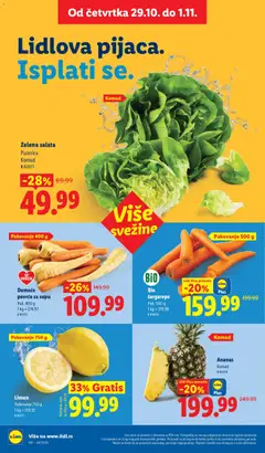 Lidl katalog - pregled Lidl kataloga - važi od 29.10.2026 | Strana: 22