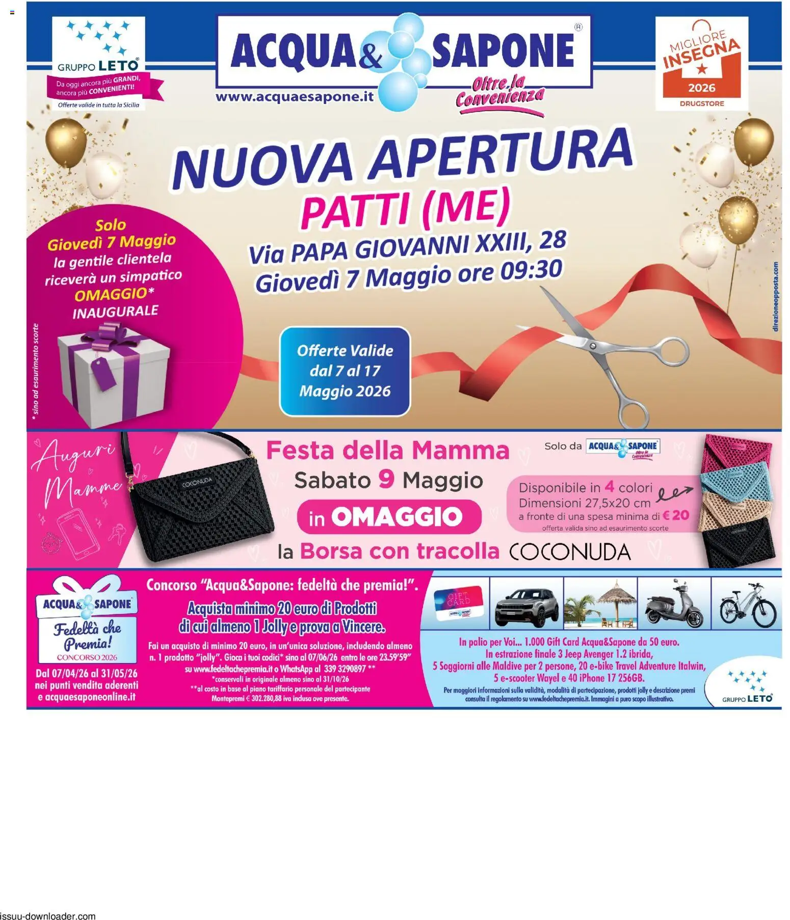 Volantino Acqua e Sapone del 07.05.2026 | Pagina: 1