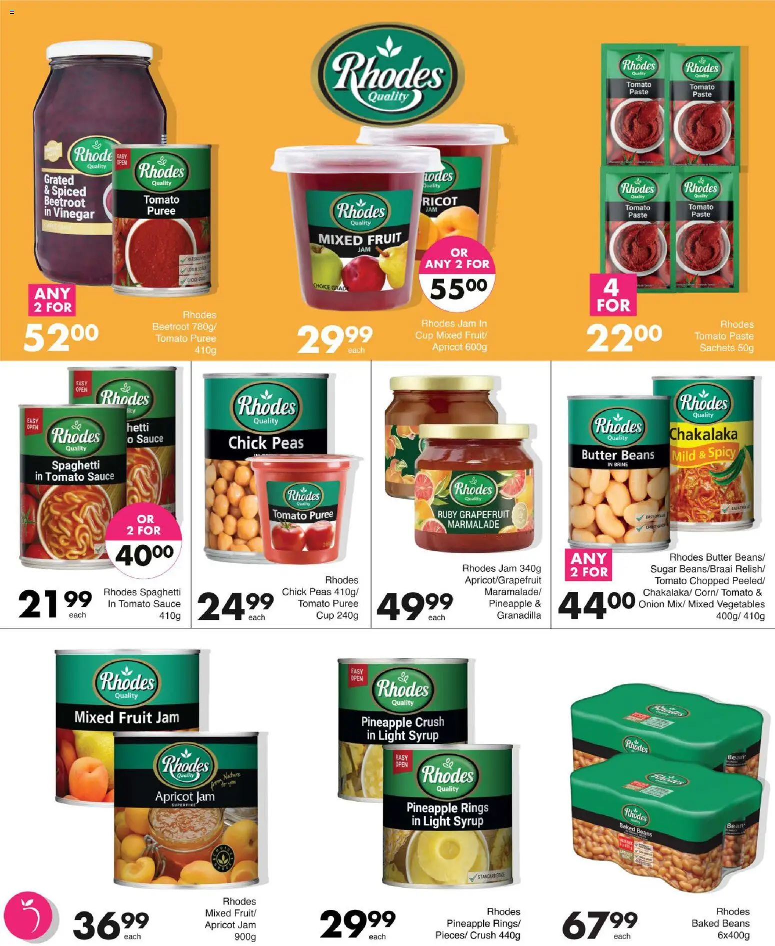 New Save catalogue – valid from 15/10/2026 | Page: 17 | Products: Beans, Syrup, Spaghetti, Sauce