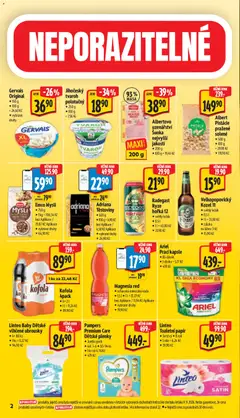 Náhled letáku Emco Mysli, Emco Mysli, • 750 g, • 1 kg = 106,54 Kč, bez Aplikace /, 79,87 Kč Aplikace, • vybrané druhy, ▼ 64,90 Kč od 16.09.2026 | Strana: 6