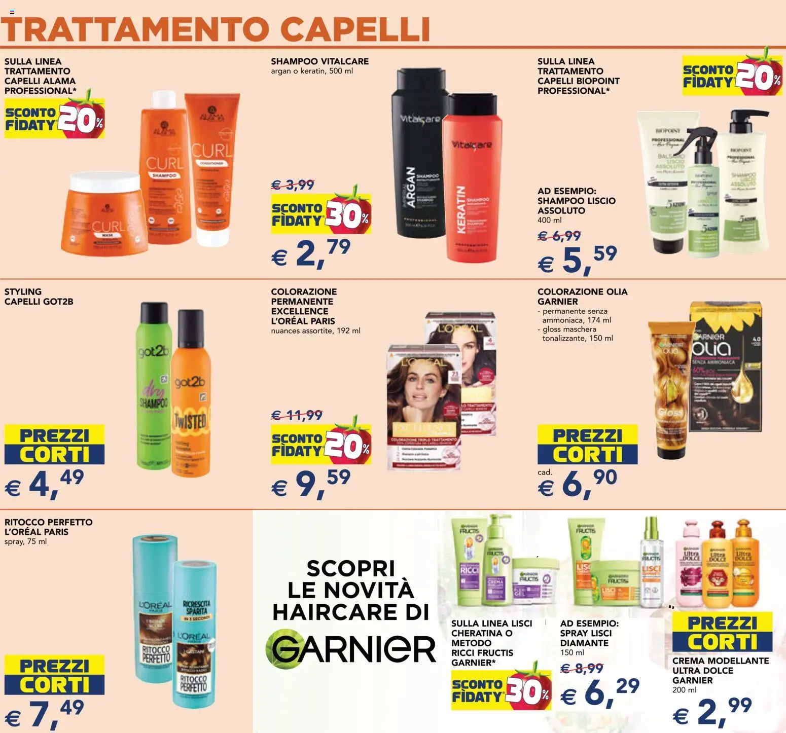 Volantino Esselunga S del 18.05.2026 | Pagina: 9 | Prodotti: Shampoo, Crema, Maschera