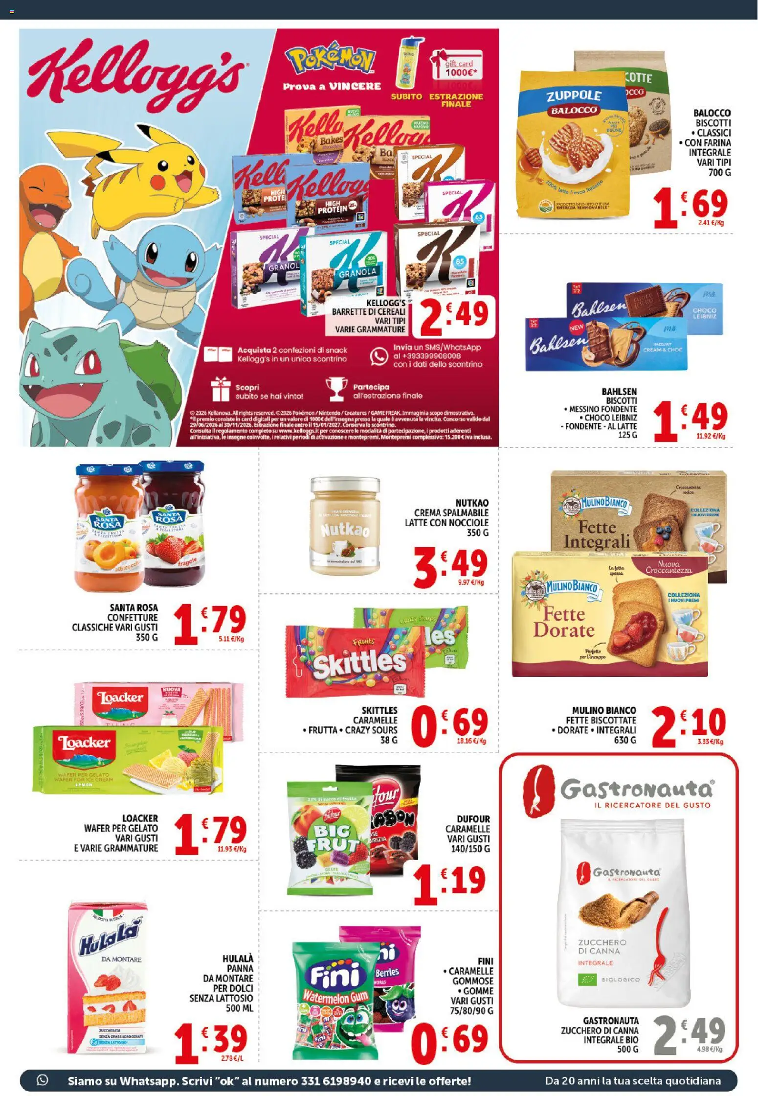 Volantino Decò del 10/07/2026 | Pagina: 11 | Prodotti: Crema, Caramelle, Gelato, Nocciole