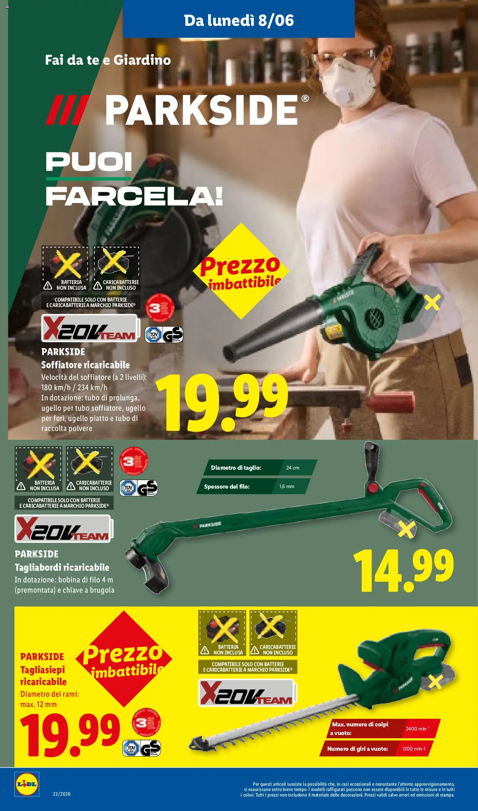 Volantino Lidl del 04.06.2026 | Pagina: 34