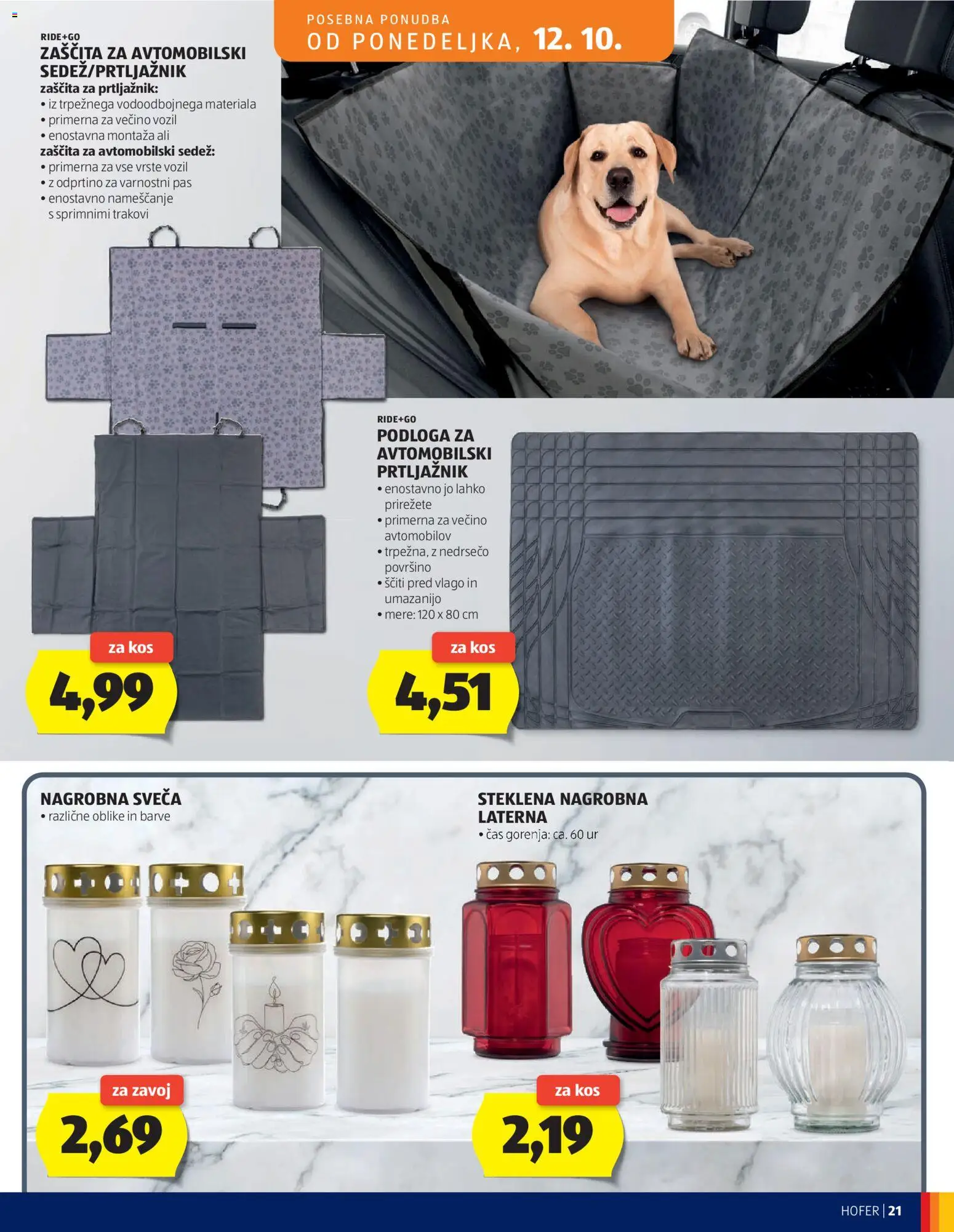 Novi Hofer katalog ponudbe – veljaven od 07.10.2026 | Stran: 21
