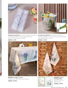 Anteprima del volantino Avon catalogo - campagna 5/2026 valido a partire dal 01.05.2026 | Pagina: 147 | Prodotti: Silicone, Lavanda, Tovaglia, Strofinacci