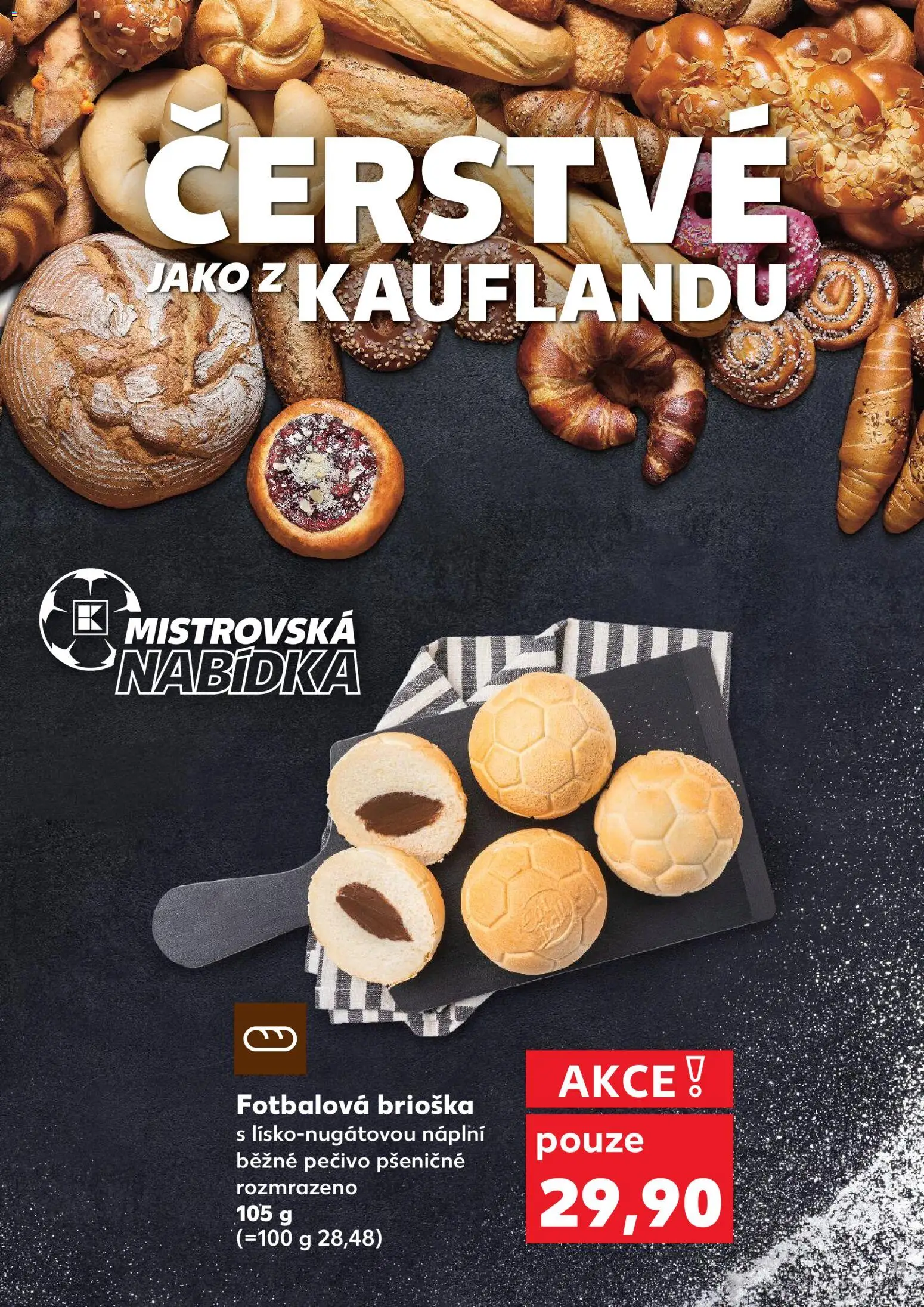 Kaufland leták - Liberec od 10.06.2026 | Strana: 13 | Produkty: Brioška, Pečivo