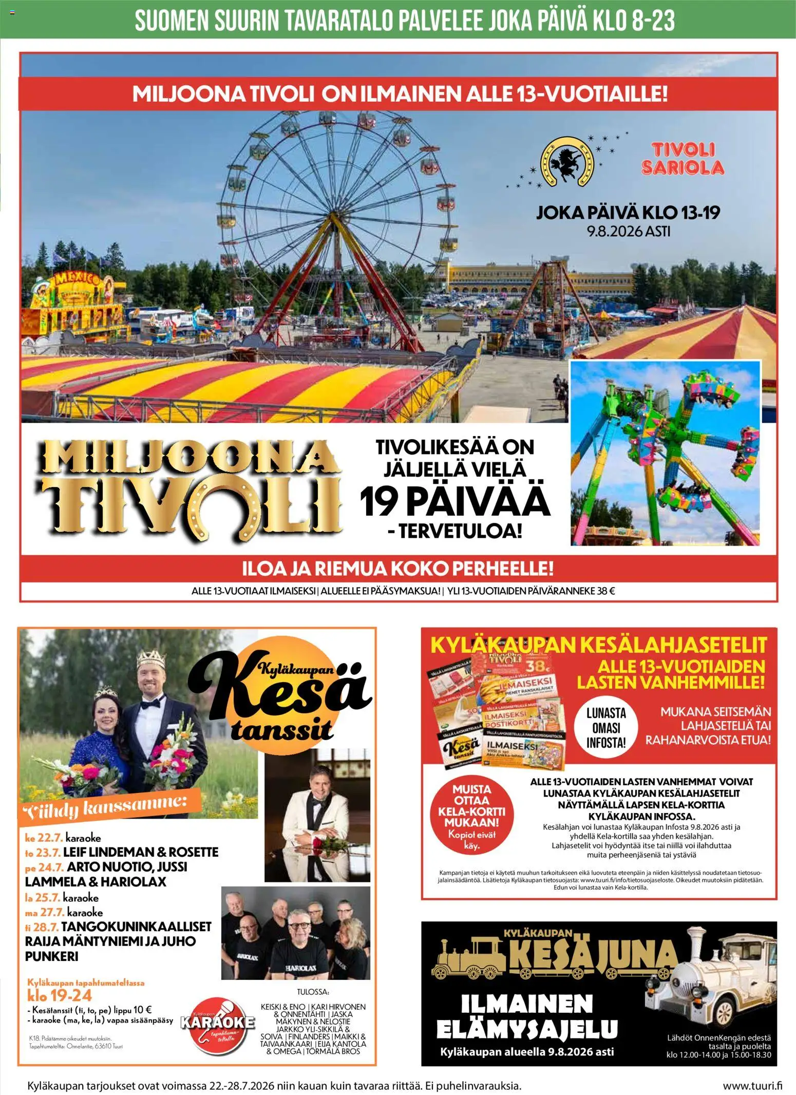 Tuuri tarjoukset – voimassa 22/07/2026 alkaen | Sivu: 2