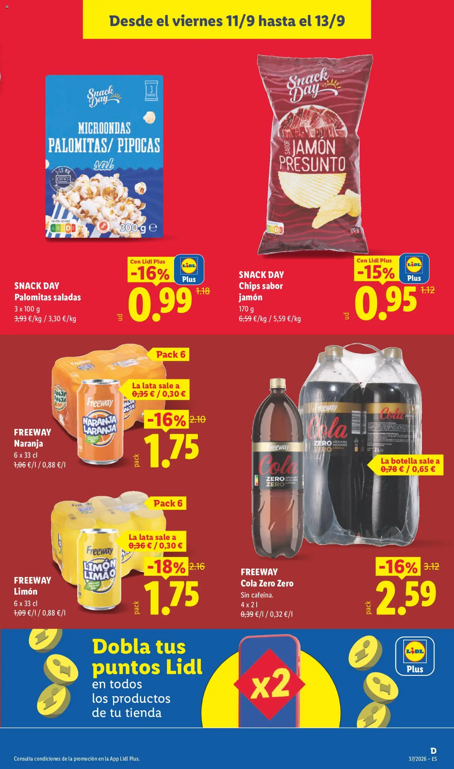 Lidl folleto │ válido desde el 07/09/2026 | Página: 35 | Productos: Palomitas, Jamón, Limón