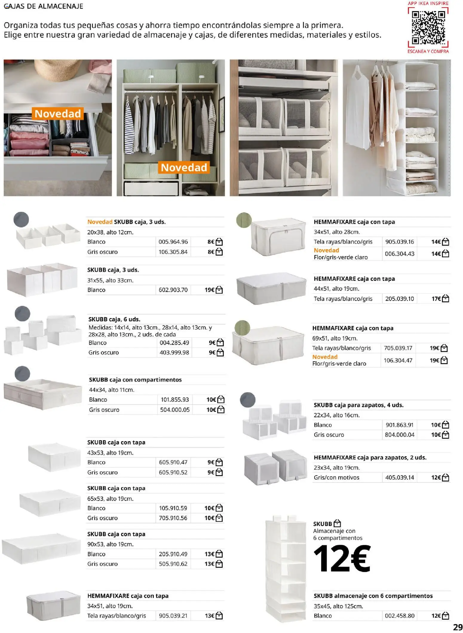IKEA - Pax │ válido desde el 01/09/2026 | Página: 29 | Productos: Almacenaje, Caja
