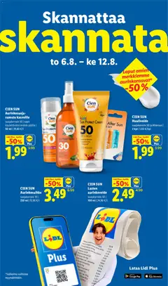 Lidl-mainoslehti voimassa 06/08/2026 alkaen | Sivu: 12