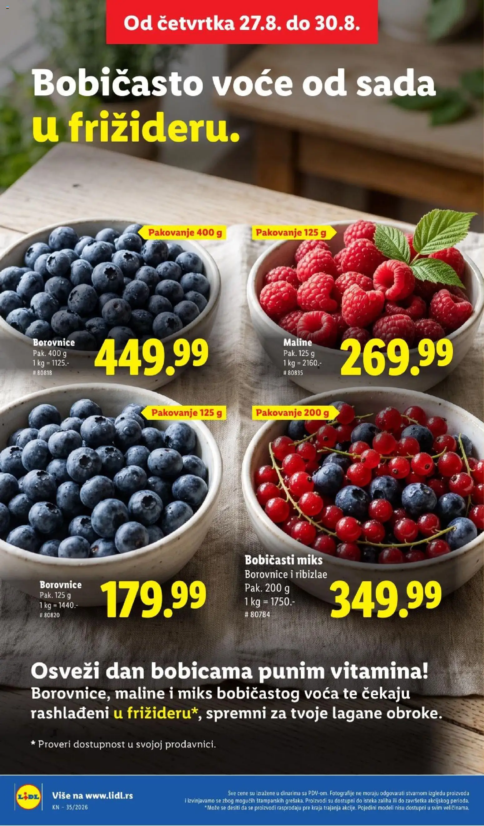 Lidl katalog - važi od 27.08.2026 | Strana: 22