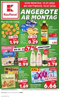 Kaufland Prospekt Oststeinbek ab 13.07.2026 gültig