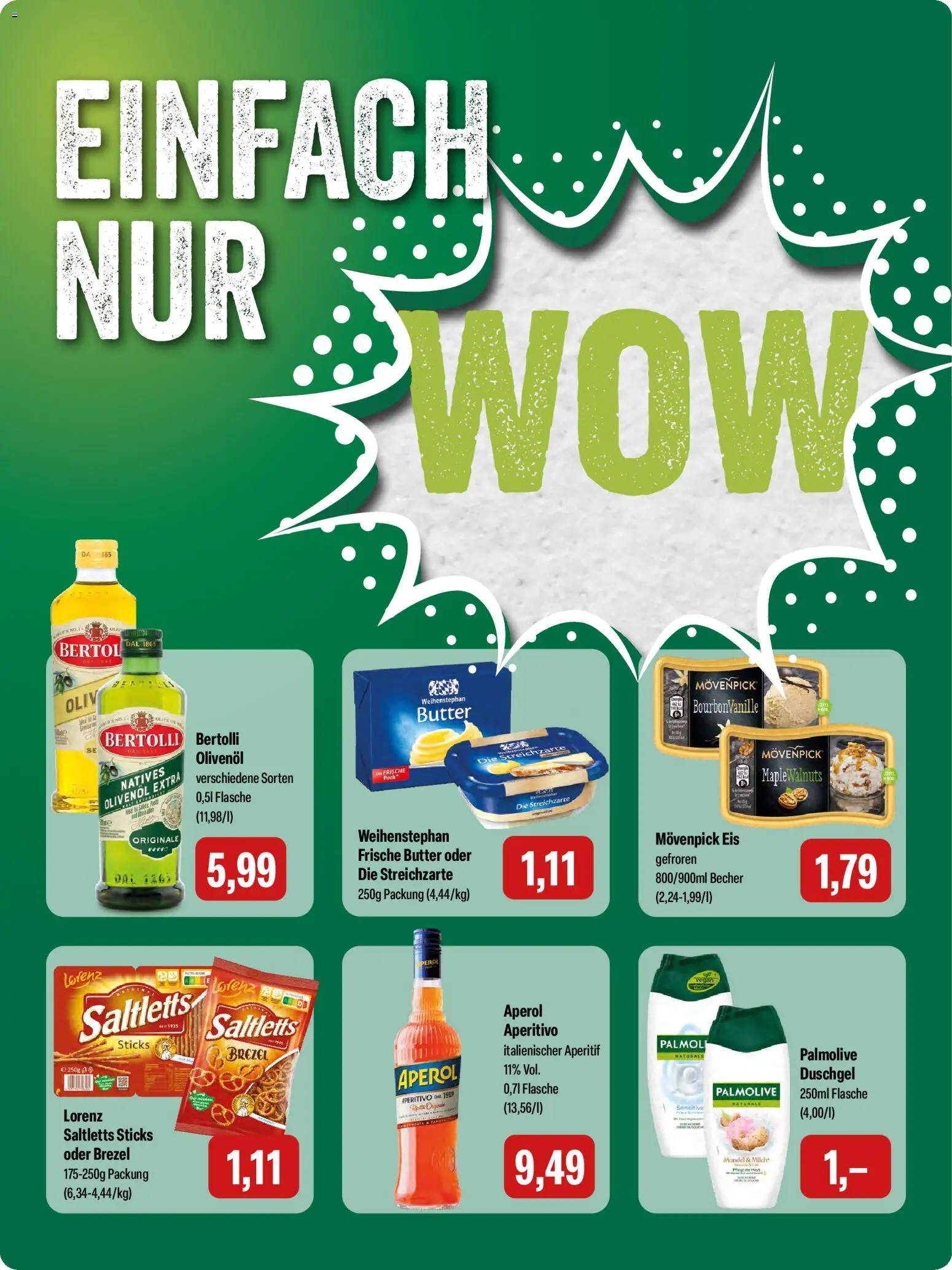 Feneberg Angebote – gültig ab 21.05.2026 | Seite: 5 | Produkte: Butter, Weihenstephan butter, Aperol, Eis