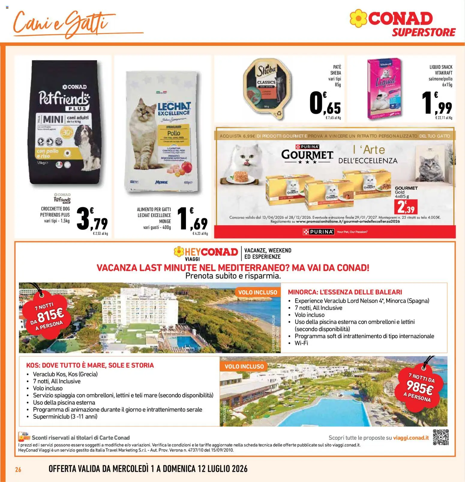 Volantino Conad del 01/07/2026 | Pagina: 26
