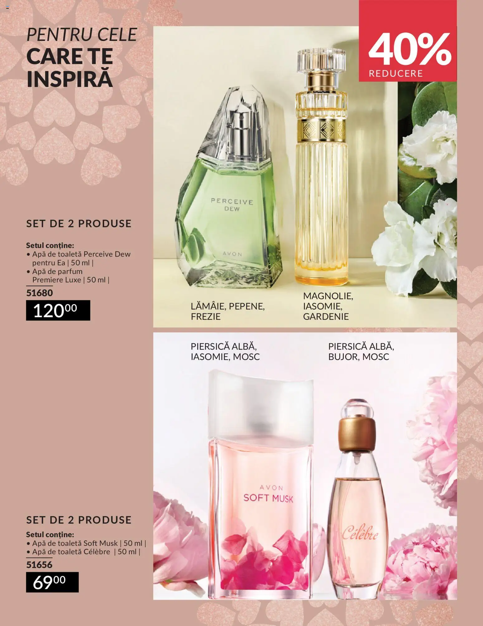 Noul catalog Avon – valabil de la 11.05.2026 | Pagină: 14 | Produse: Apă de parfum, Toaletă, Parfum, Apă