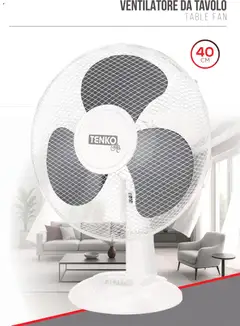 Anteprima del volantino GBC volantino Tenko valido a partire dal 09/06/2026 | Pagina: 5 | Prodotti: Ventilatore, Fan, Tavolo