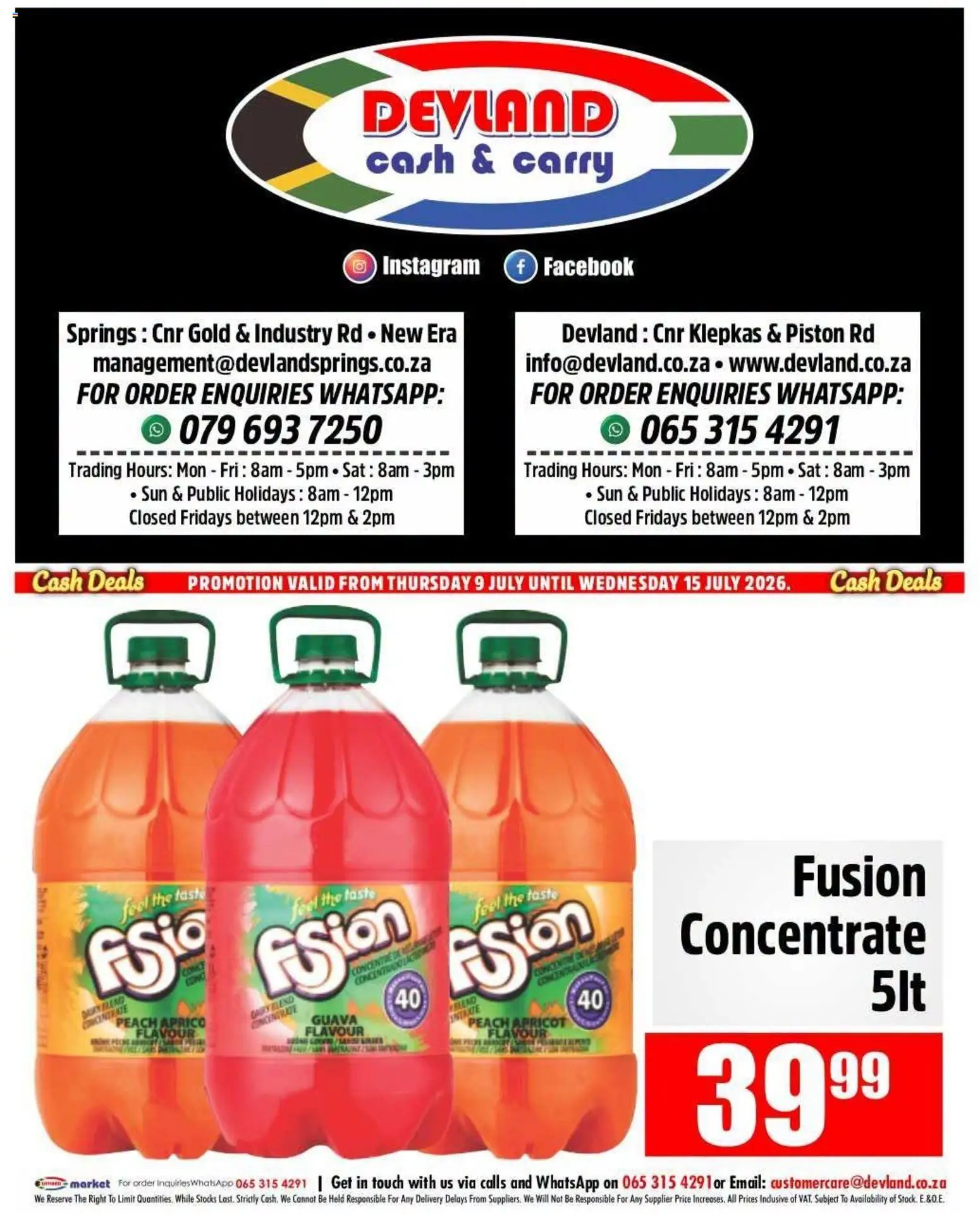 New Devland catalogue – valid from 09/07/2026 | Page: 10 | Products: Peach