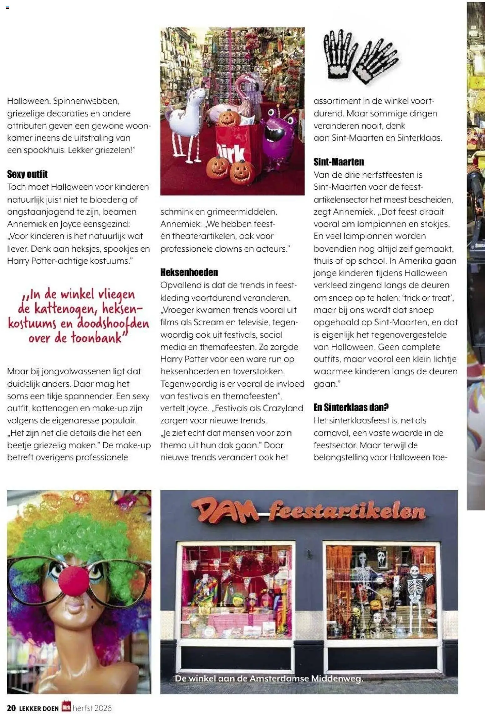{H1} | Pagina: 20 | Producten: Snoep, Moët, Deuren