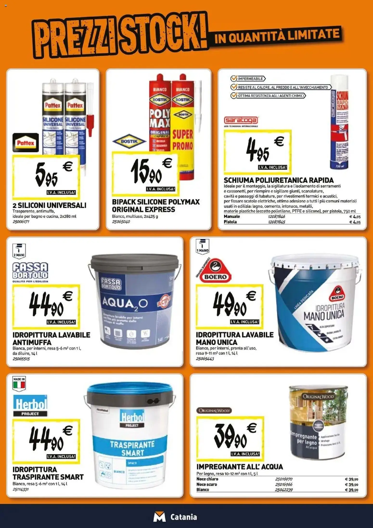 Volantino TECNOMAT del 23.04.2026 | Pagina: 12 | Prodotti: Acqua, Impregnante, Silicone, Bagno