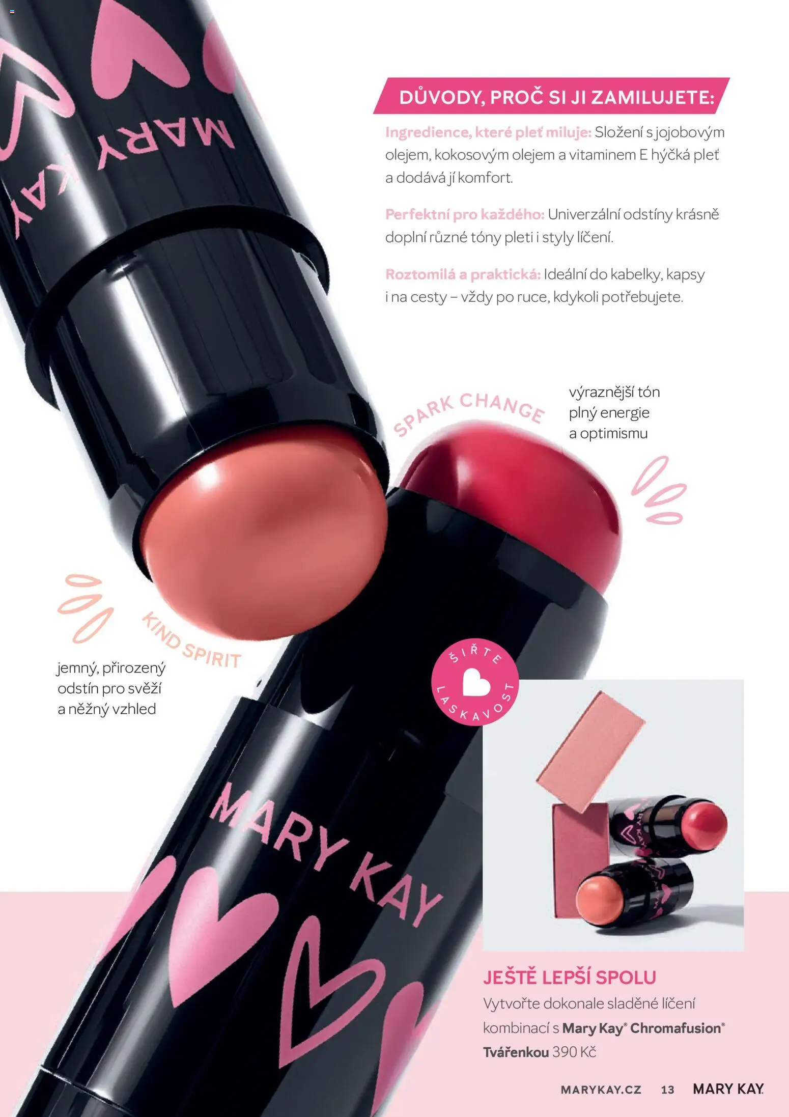 Mary Kay kniha o kráse od 01.04.2026 | Strana: 13