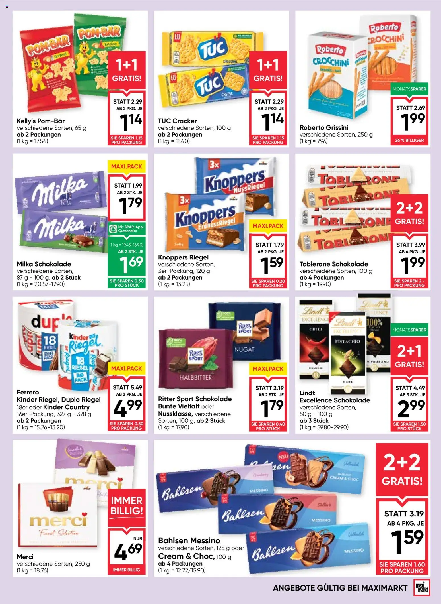 Maximarkt Flugblatt gültig ab 01.07.2026 | Seite: 11 | Produkte: Chili, Schokolade