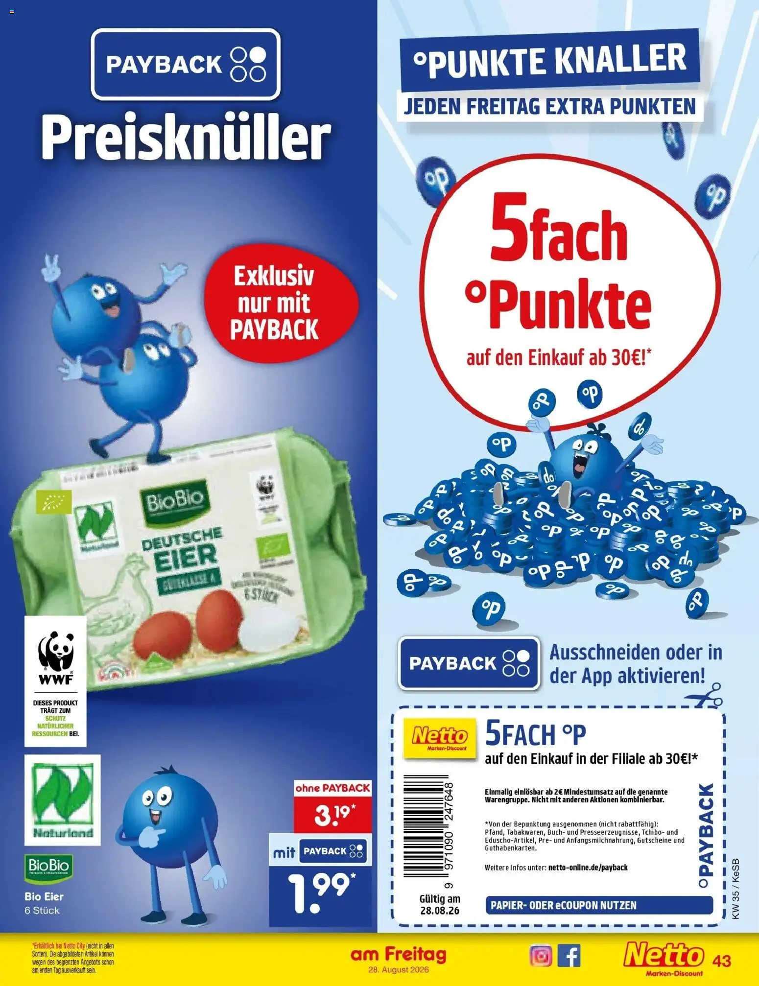 Netto Marken-Discount Prospekt Koblenz (ab 24.08.2026) » Angebote | Seite: 57 | Produkte: Eier