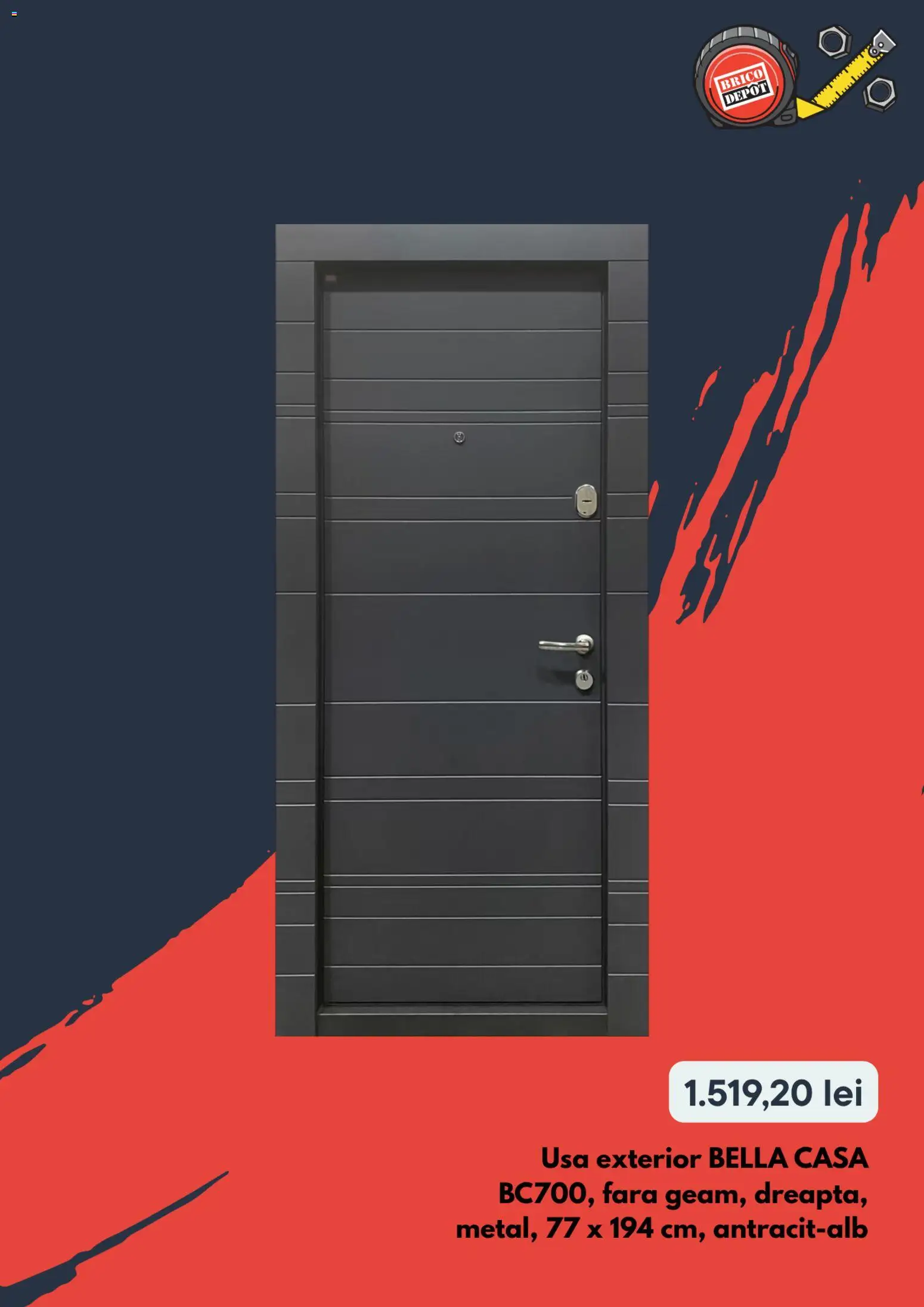 Noul catalog Brico Depot – valabil de la 13.08.2026 | Pagină: 5 | Produse: Bella, Ușă