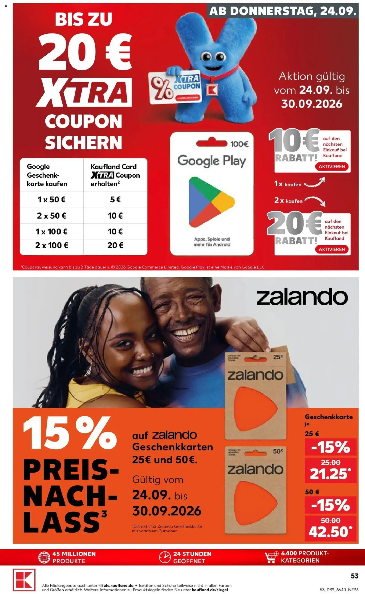 Prospekt Kaufland ab 24.09.2026 » Angebote Online zum Blättern | Seite: 53