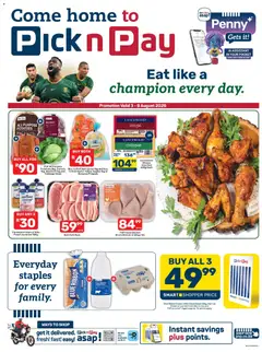 Pick n Pay specials catalogue – valid from 03/08/2026
