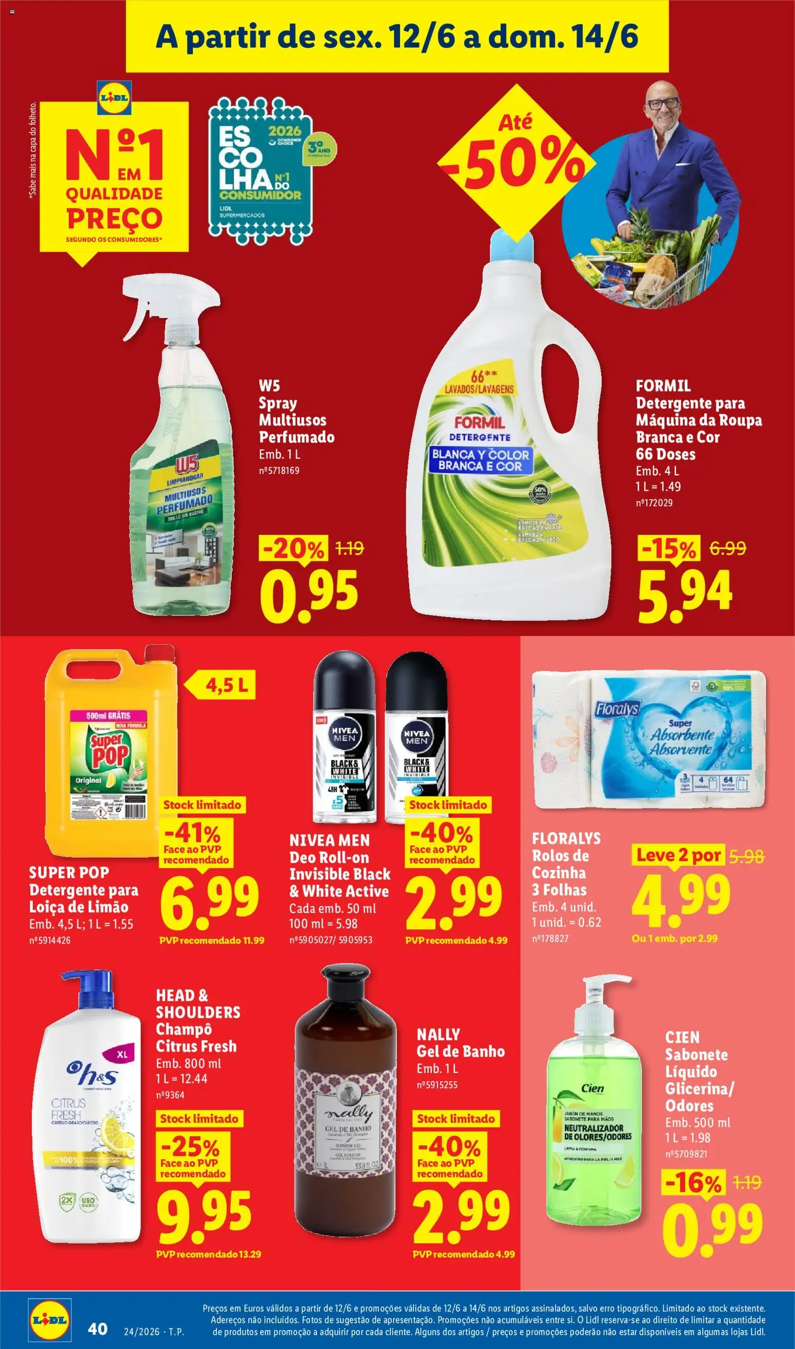 Lidl folheto | 08/06/2026 |  🎉 Como obter um desconto limitado? Poupe ainda hoje! | Portugal