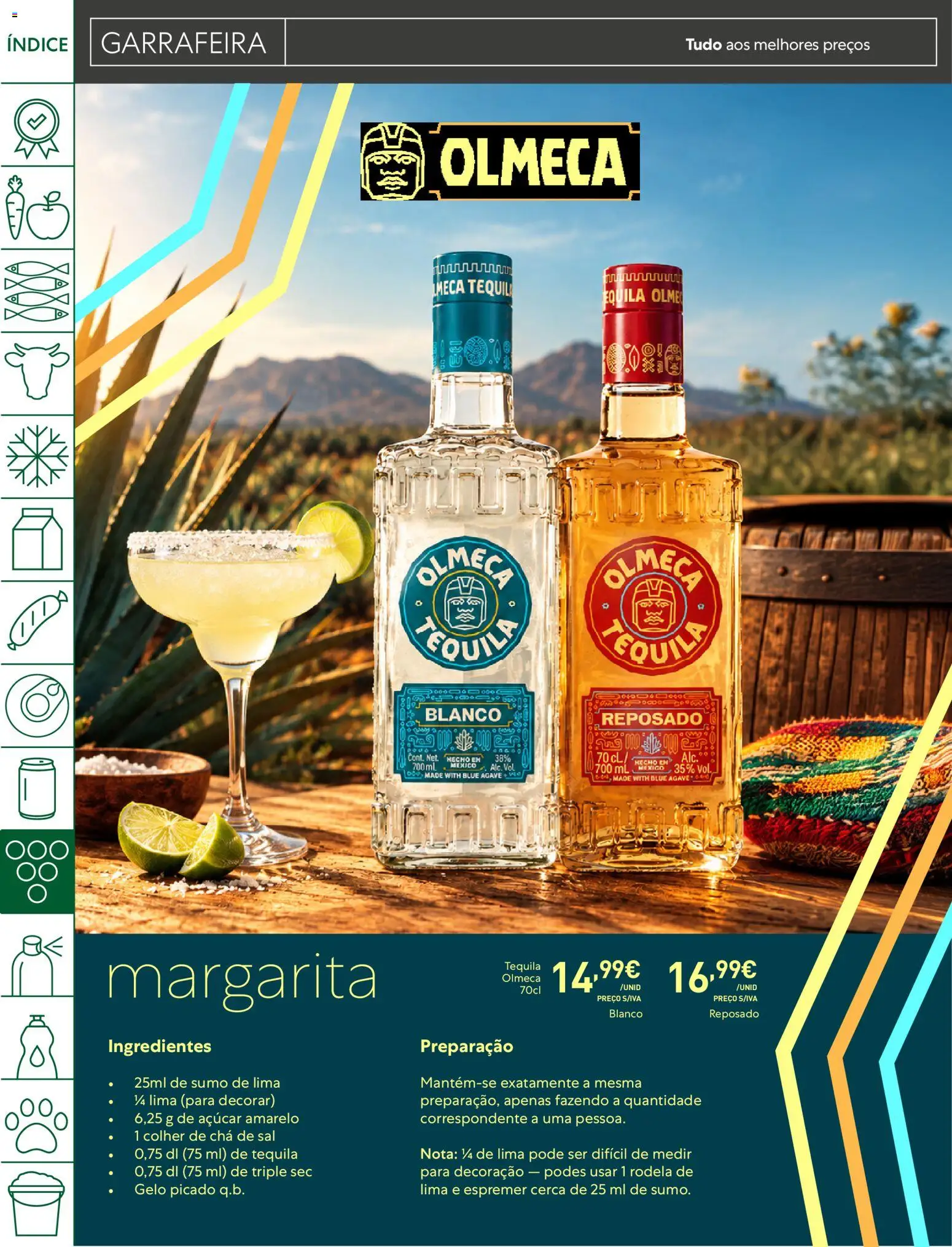 Recheio folheto Madeira │ válido de 13/10/2026 | Página: 30 | Produtos: Sumo de lima, Sumo, Triple Sec, Agave