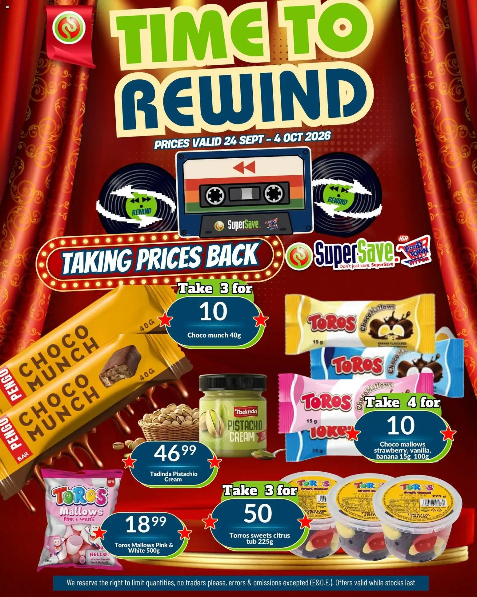 New Super Save catalogue – valid from 24/09/2026 | Page: 47 | Products: Sweets, Cream