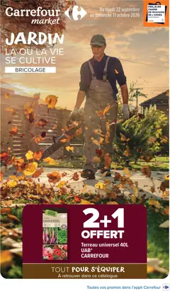 Carrefour Market - Prévisualisation de Carrefour Market Là ou la vie se cultive valide à partir de 22/09/2026