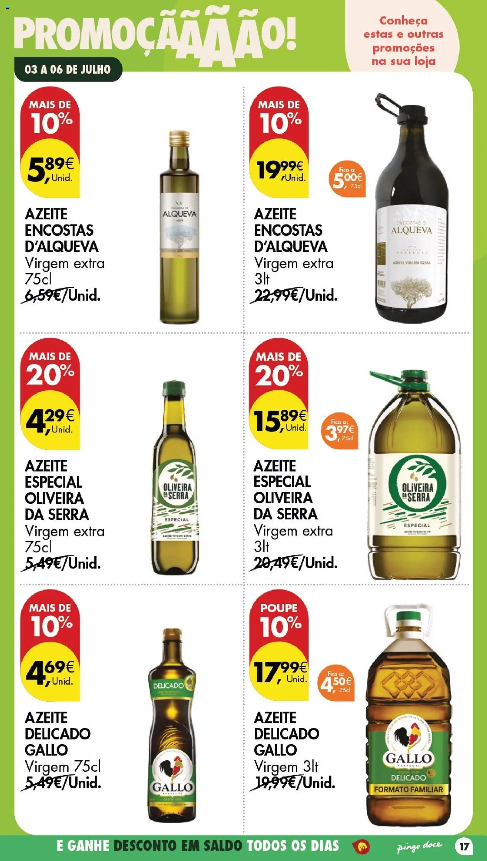 Pingo Doce Poupe este Fim de Semana │ válido de 03/07/2026 | Página: 15 | Produtos: Azeite
