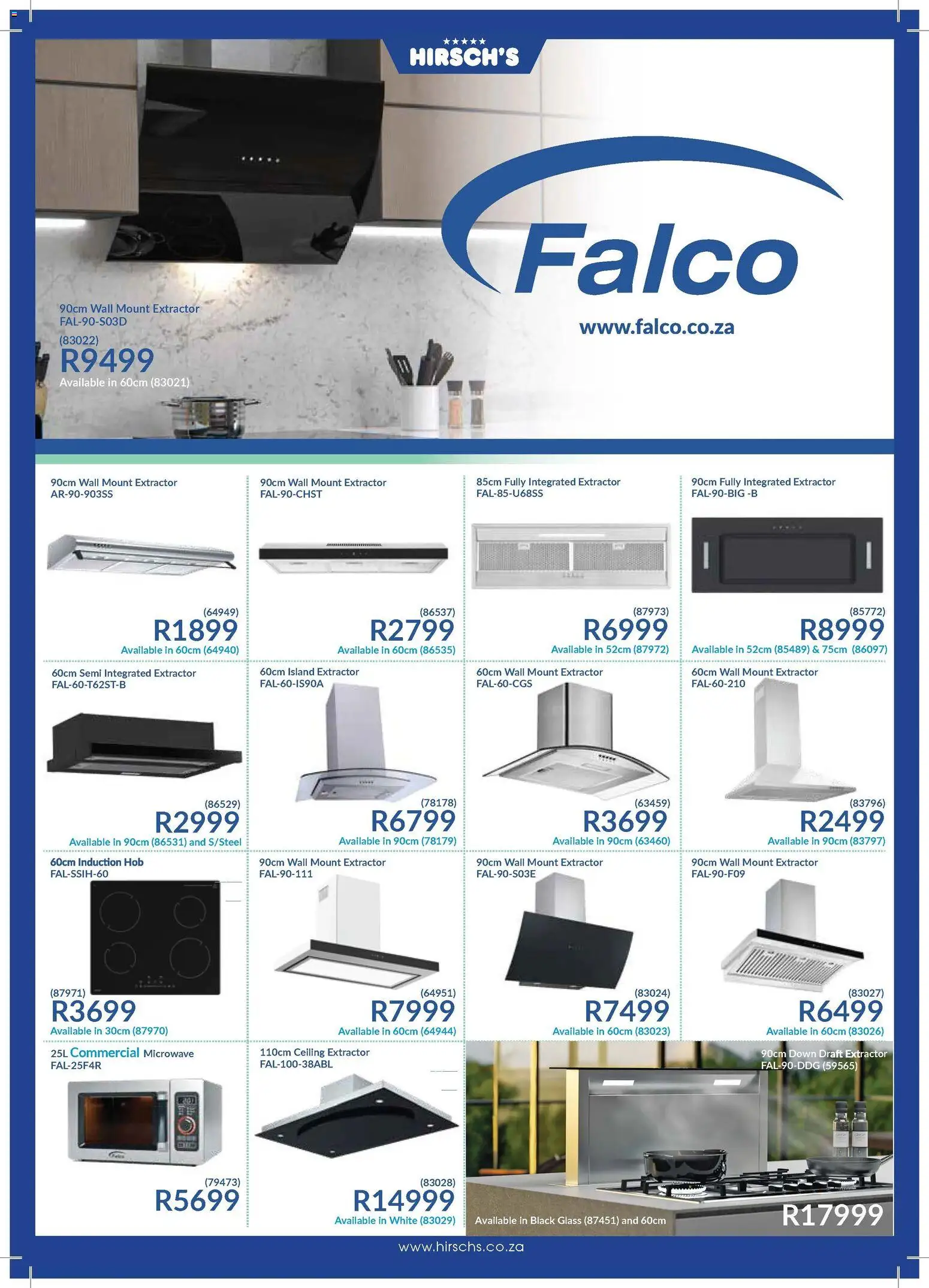 New Hirsch's catalogue – valid from 23/06/2026 | Page: 42 | Products: Hob, Microwave