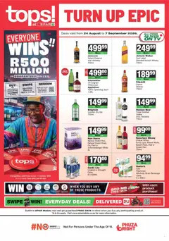 Tops at Spar specials catalogue – valid from 24/08/2026