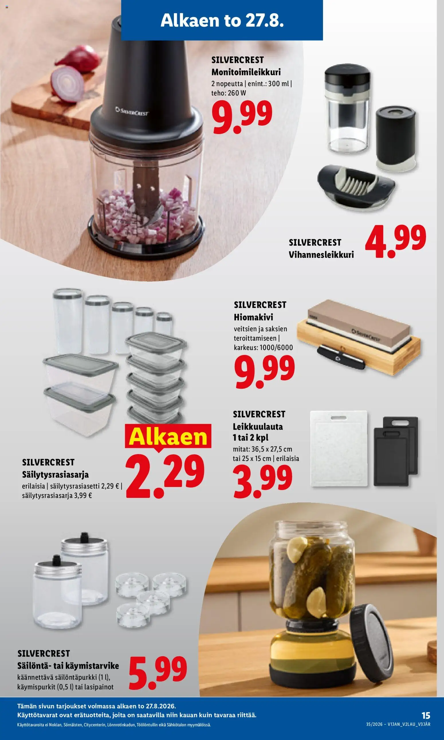 Lidl tarjoukset - Helsinki – voimassa 27/08/2026 alkaen | Sivu: 19