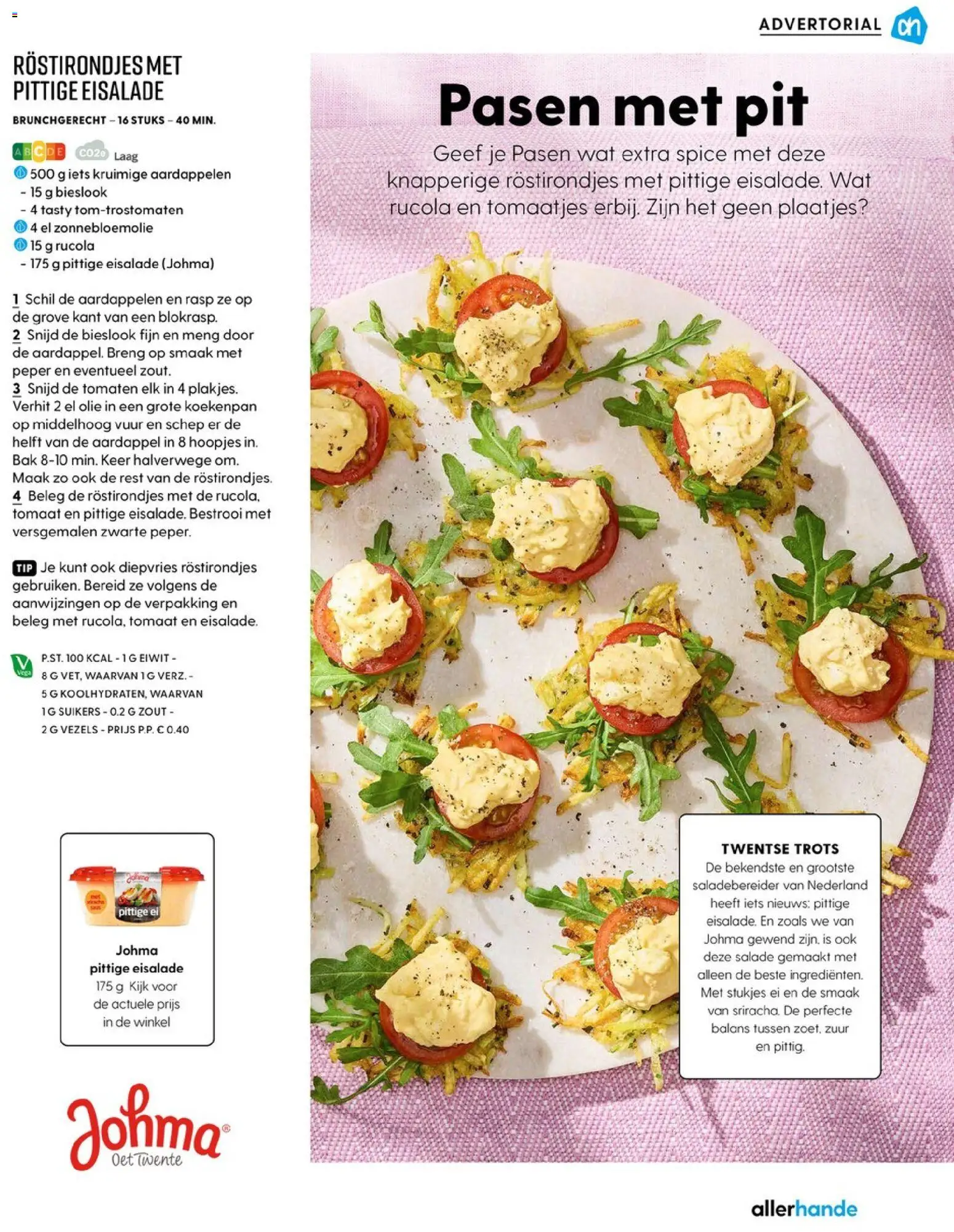{H1} | Pagina: 101 | Producten: Aardappel, Schep, Salade, Peper