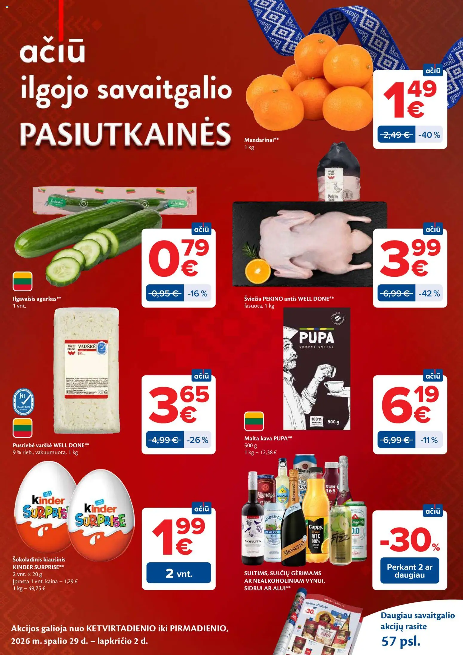 MAXIMA akcijos nuo 2026.10.27 | Puslapis: 58