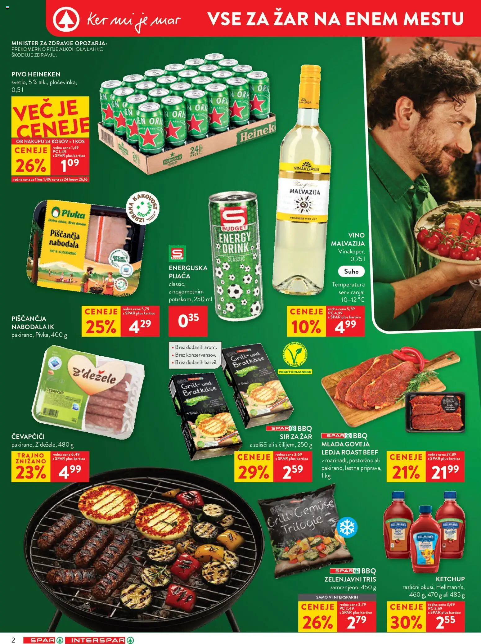 Novi Spar katalog ponudbe – veljaven od 08.07.2026 | Stran: 2