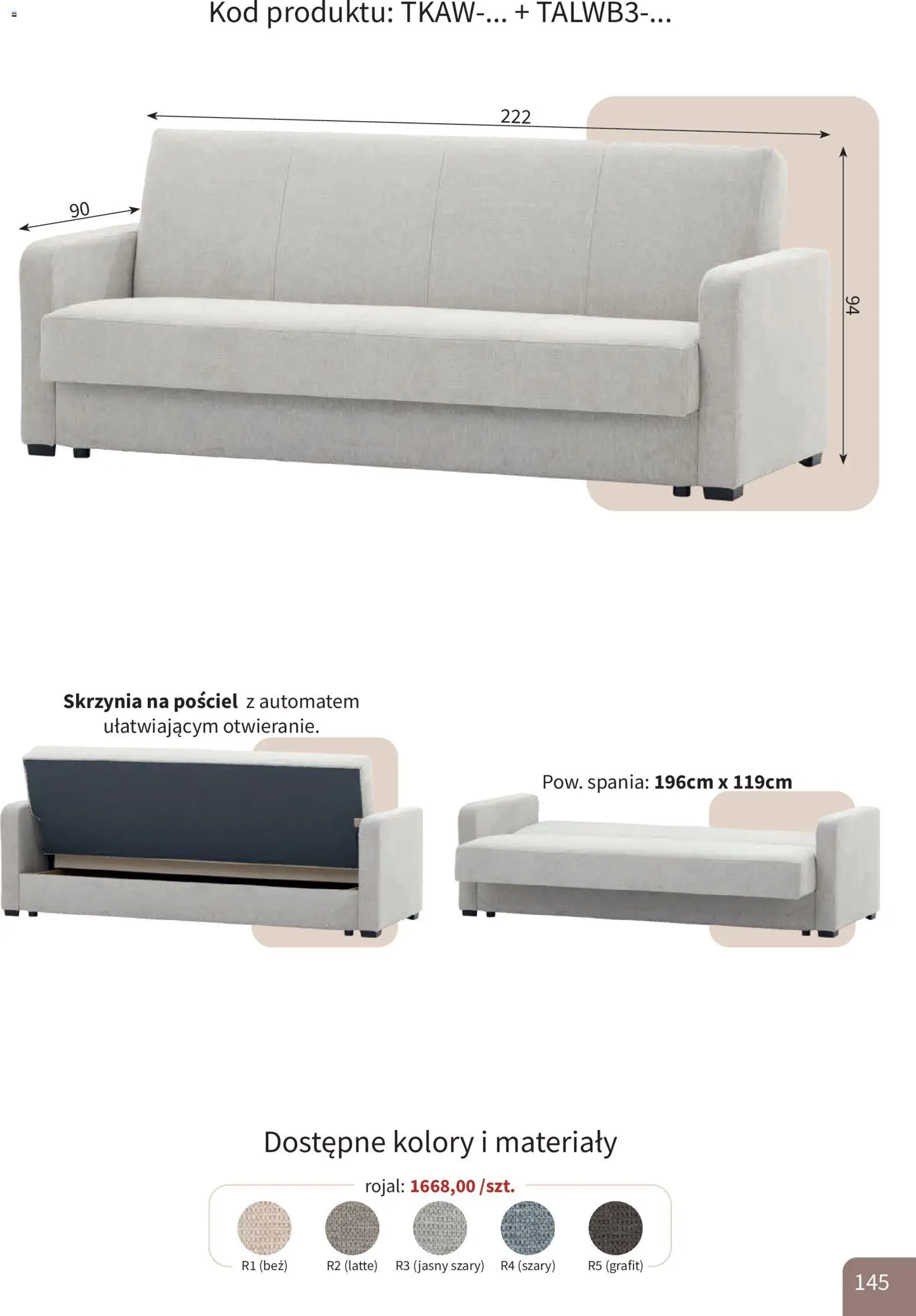 Bodzio Katalog od 01.08.2026 | Strona: 145 | Produkty: Pościel