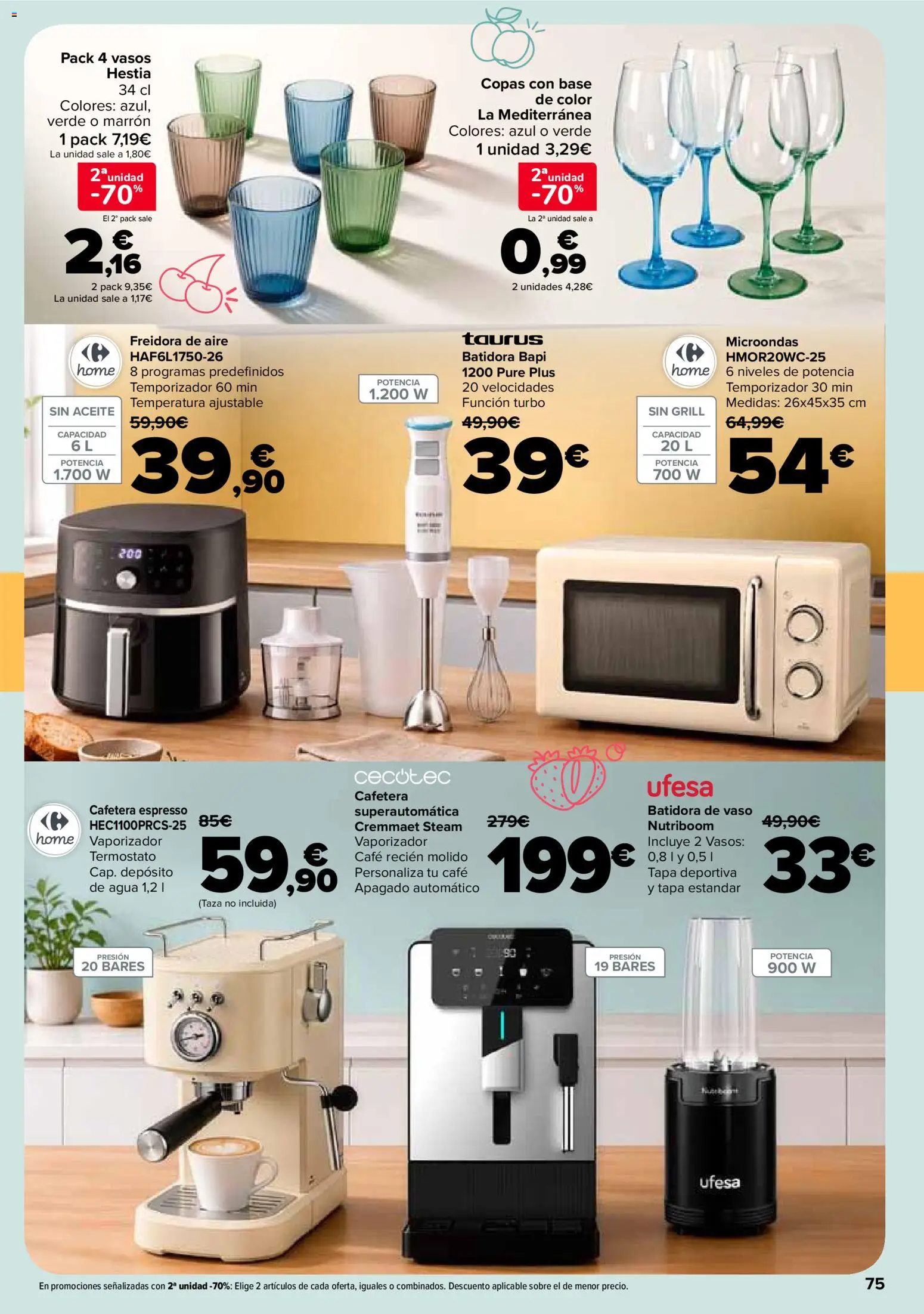 Carrefour folleto │ válido desde el 14/07/2026 | Página: 67 | Productos: Puré, Aceite, Café, Batidora