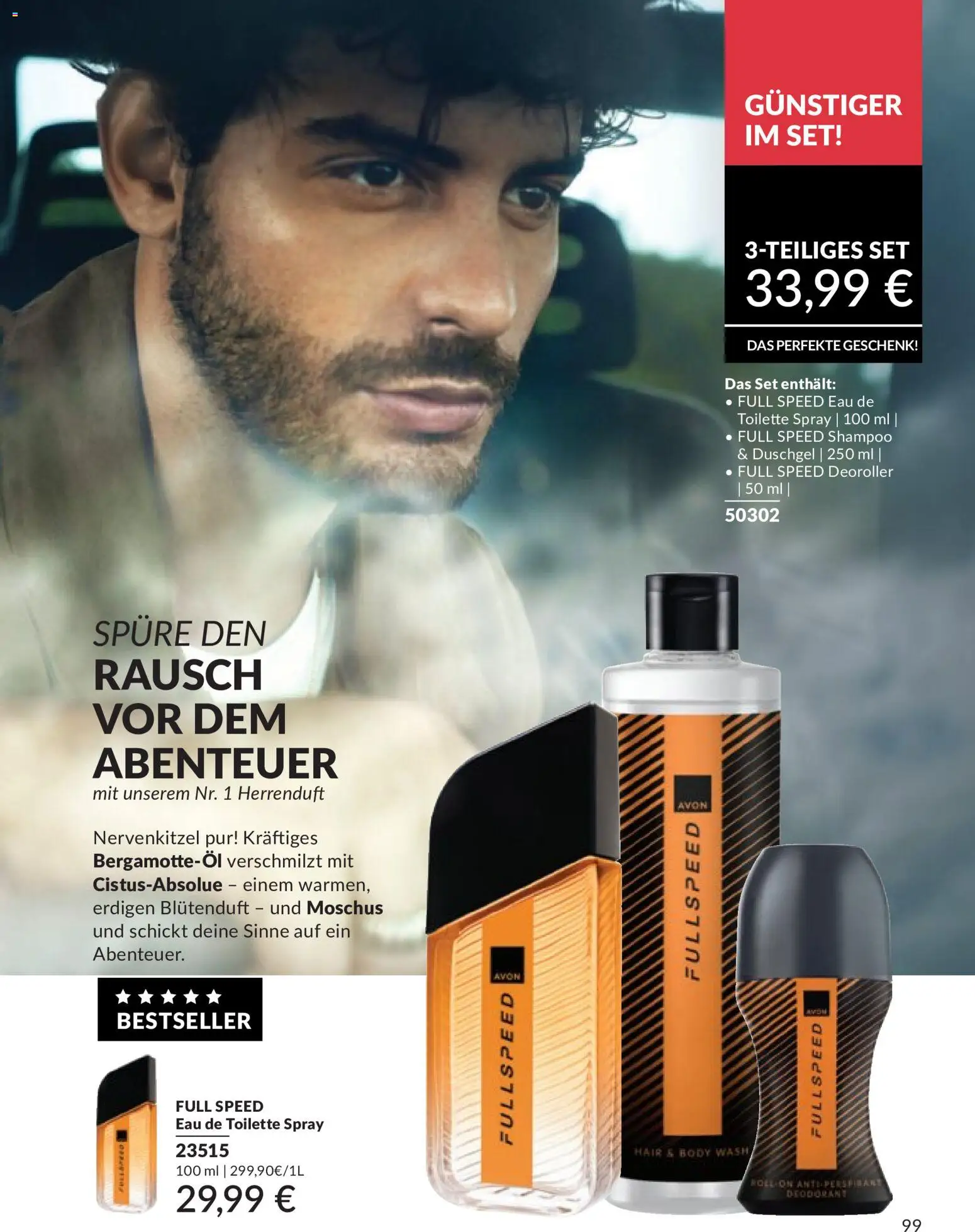 AVON Katalog Mai 2026 – gültig ab 01.05.2026 | Seite: 113 | Produkte: Eau de Toilette, Shampoo, Duschgel, Deodorant