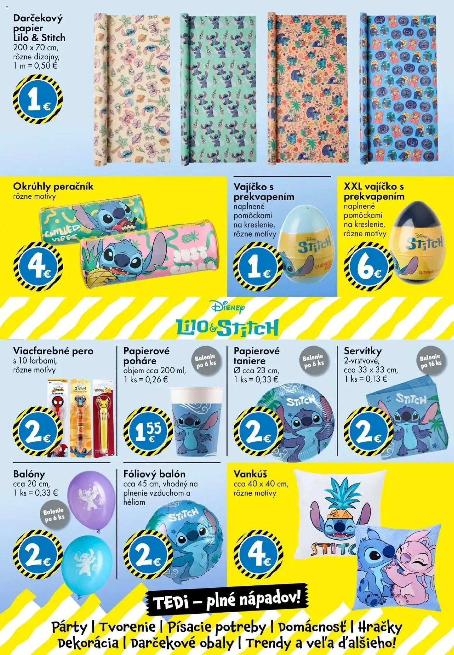 TEDi späť do školy od 14.08.2026 → Aktuálna ponuka online | Strana: 5 | Produkty: Vankúš, Taniere, Poháre