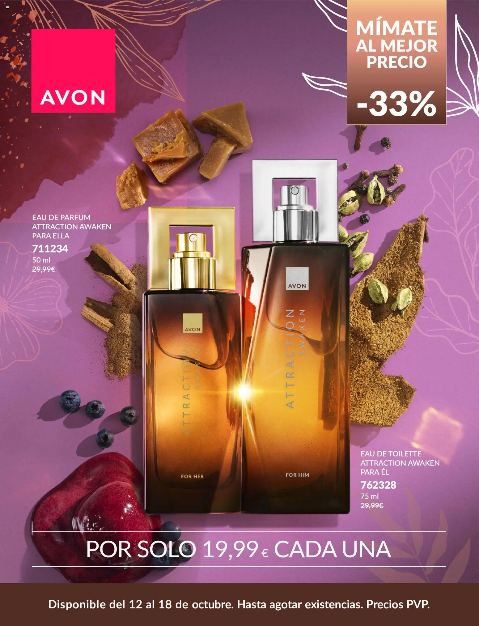 Avon Otoňo de capricho │ válido desde el 12/10/2026 | Página: 4 | Productos: Eau de toilette, Eau de parfum