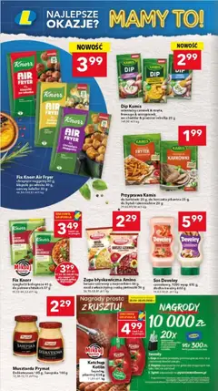 Pogląd oferty "Lewiatan gazetka - Warszawa" - ważna od 02.06.2026 | Strona: 6 | Produkty: Czosnek, Klopsiki, Ser, Sos