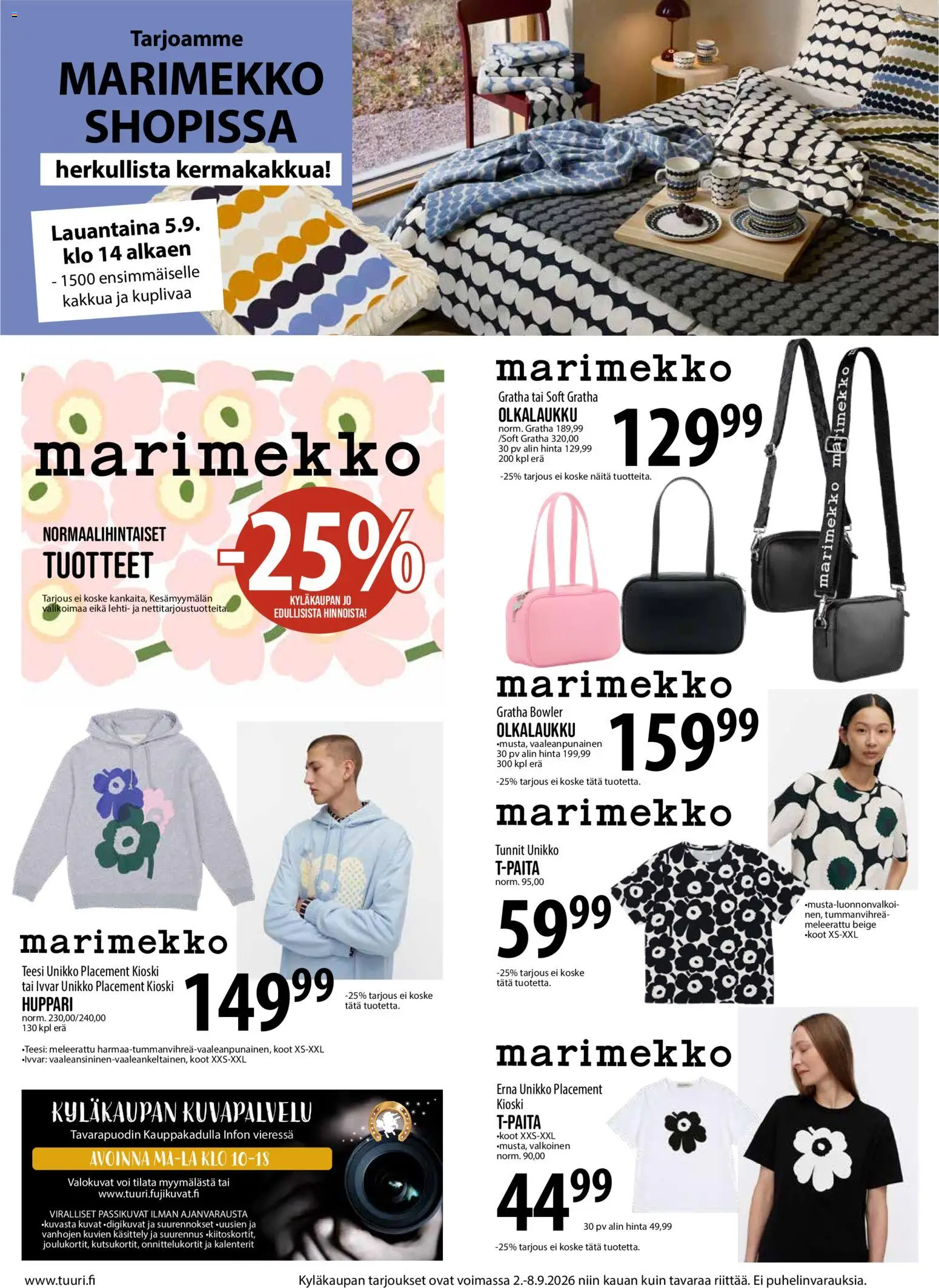 Tuuri tarjoukset – voimassa 02/09/2026 alkaen | Sivu: 3 | Tuotteet: Huppari, Voi
